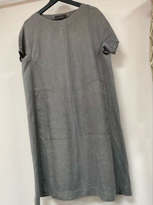 SEASALT Cornwall 100% linen dress  size 14 UK