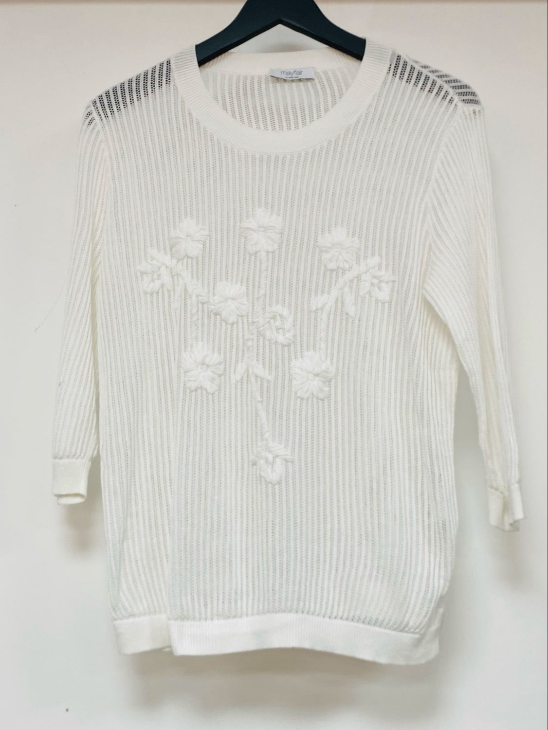 MAYFAIR linen/cotton jumper size M
