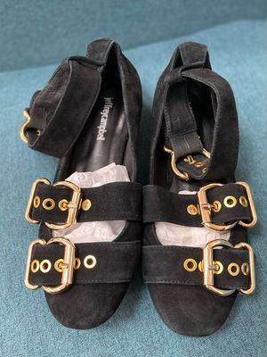 JEFFREY CAMPBELL suede flats size 6 UK