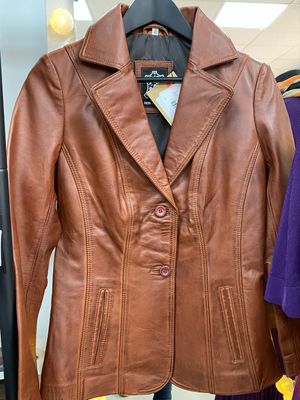 REAL LEATHER jacket size XS