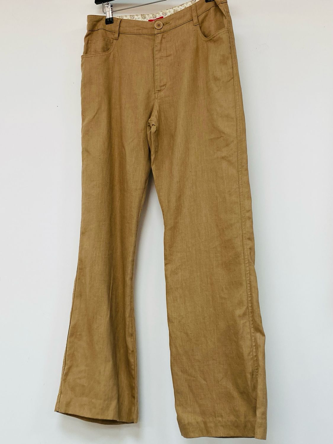 JACKPOT 100% linen trousers size M/L waist 30&quot;