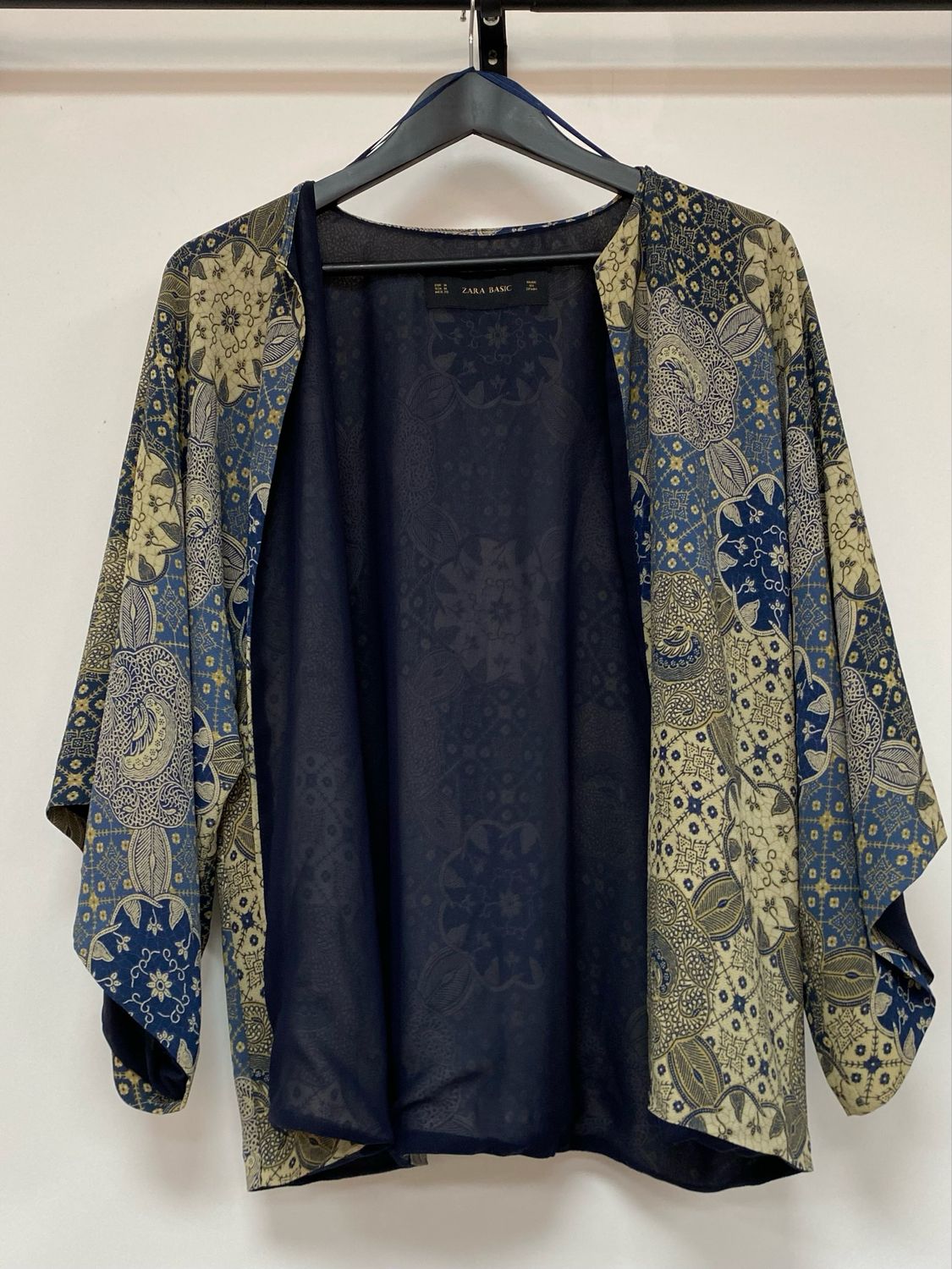 ZARA open jacket kimono style size M