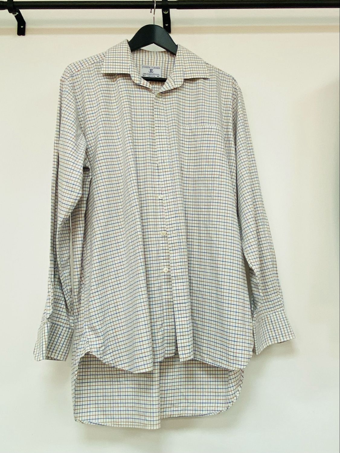 JOSEPH TURNER men shirt size 16.5 XL chest 48-50&quot;