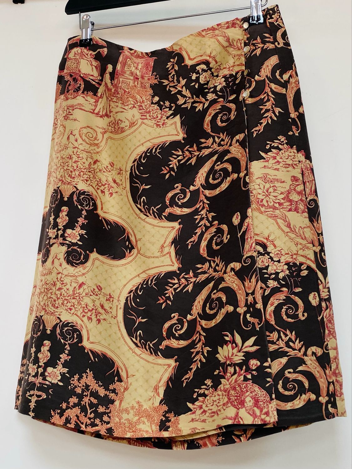 WHITE STUFF silk skirt size 10 UK