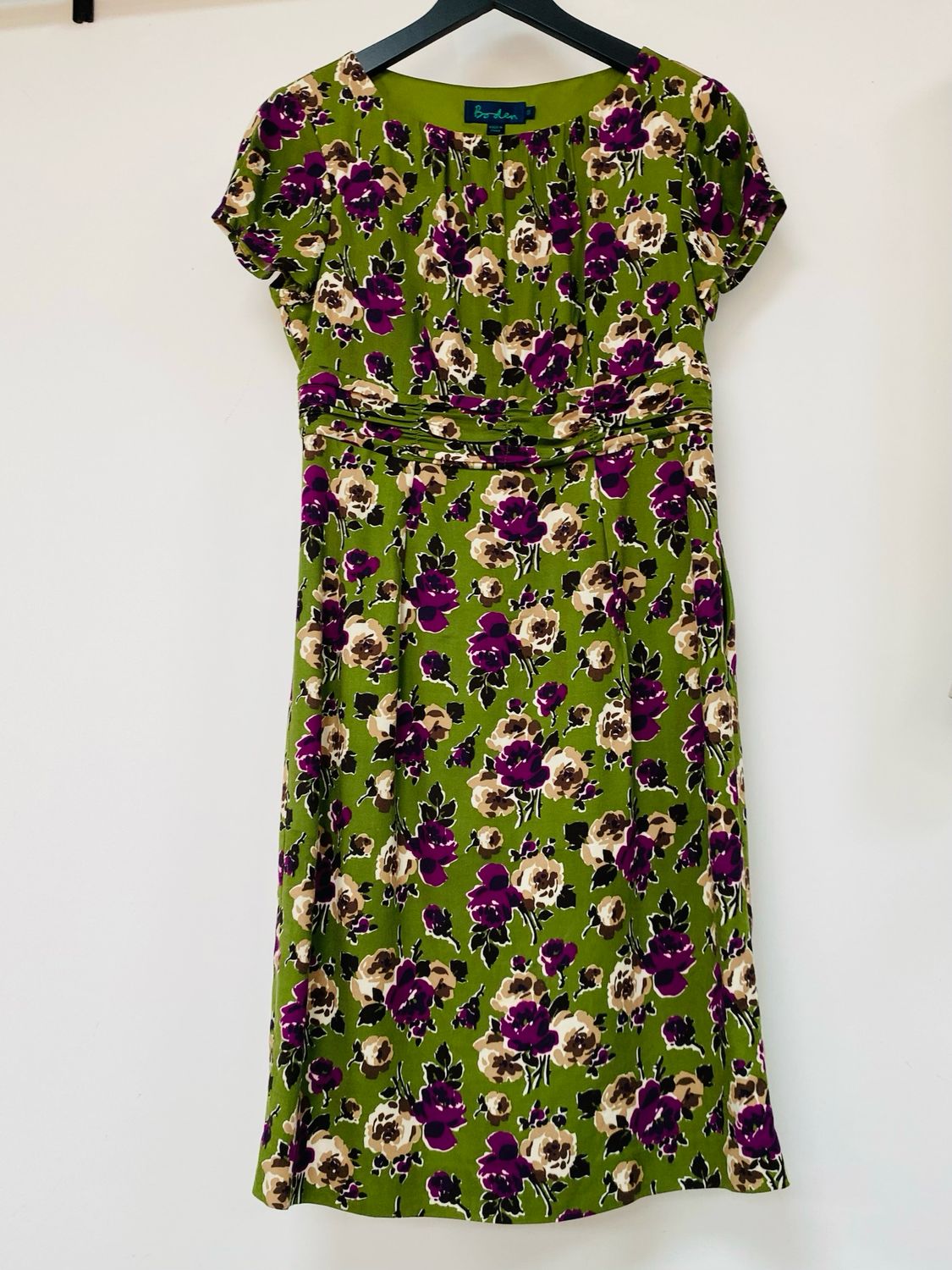 BODEN dress 100% viscose size 8R