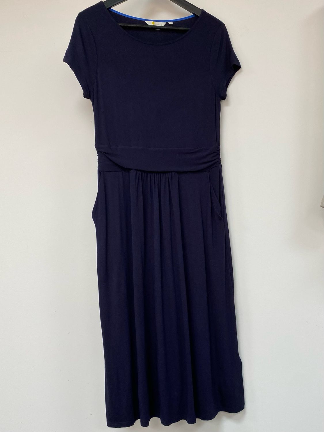 BODEN navy blue dress size 12L