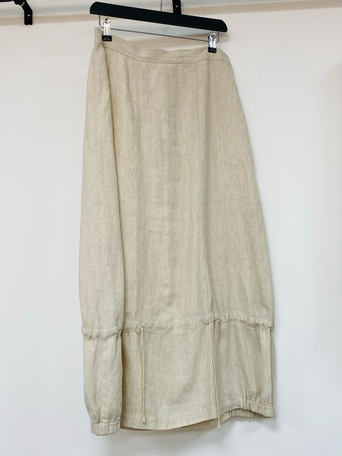 ROSAROSAM made in France linen skirt size L/XL