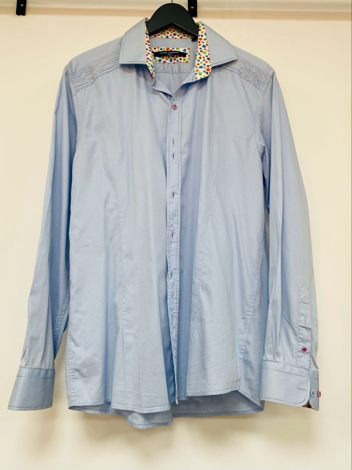 GUIDE LONDON men shirt size XL chest 44&quot;
