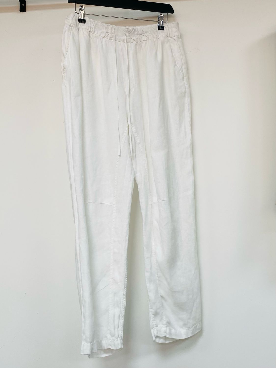 ZARA 100% linen trousers size M