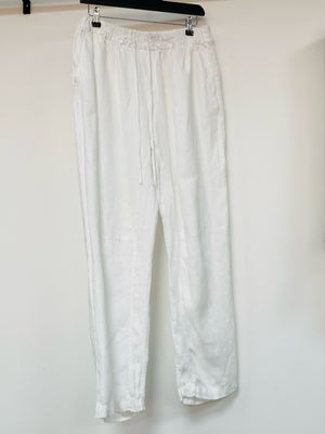 ZARA 100% linen trousers size M