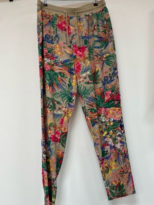 M&amp;S linen blend trousers size 10 UK