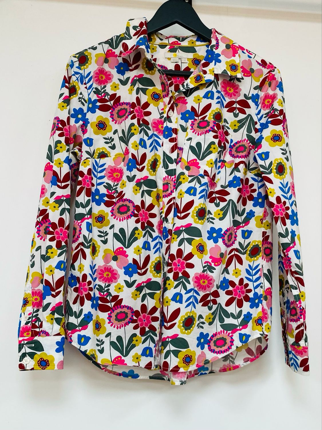 BODEN 100% cotton shirt size 12UK