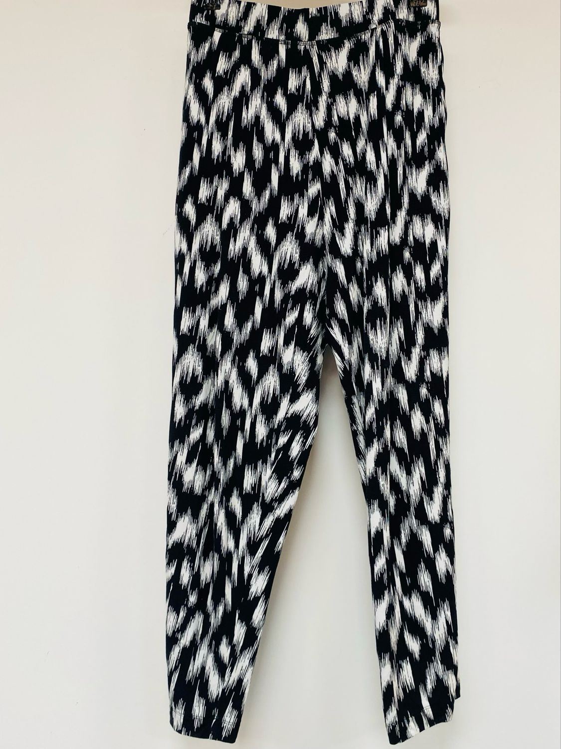 M&amp;S harem trousers black size 16 Short