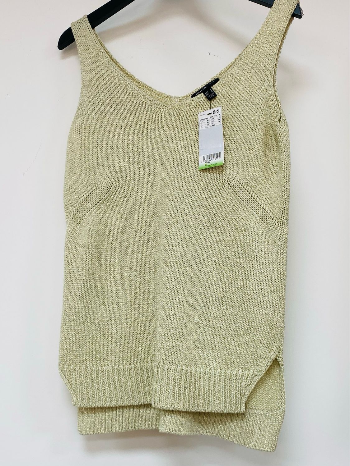 MANGO knitted top size M