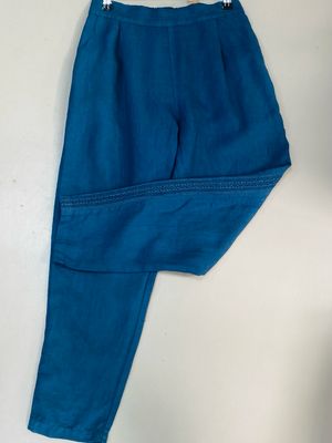 120% LINO trousers 100% linen size M approx.