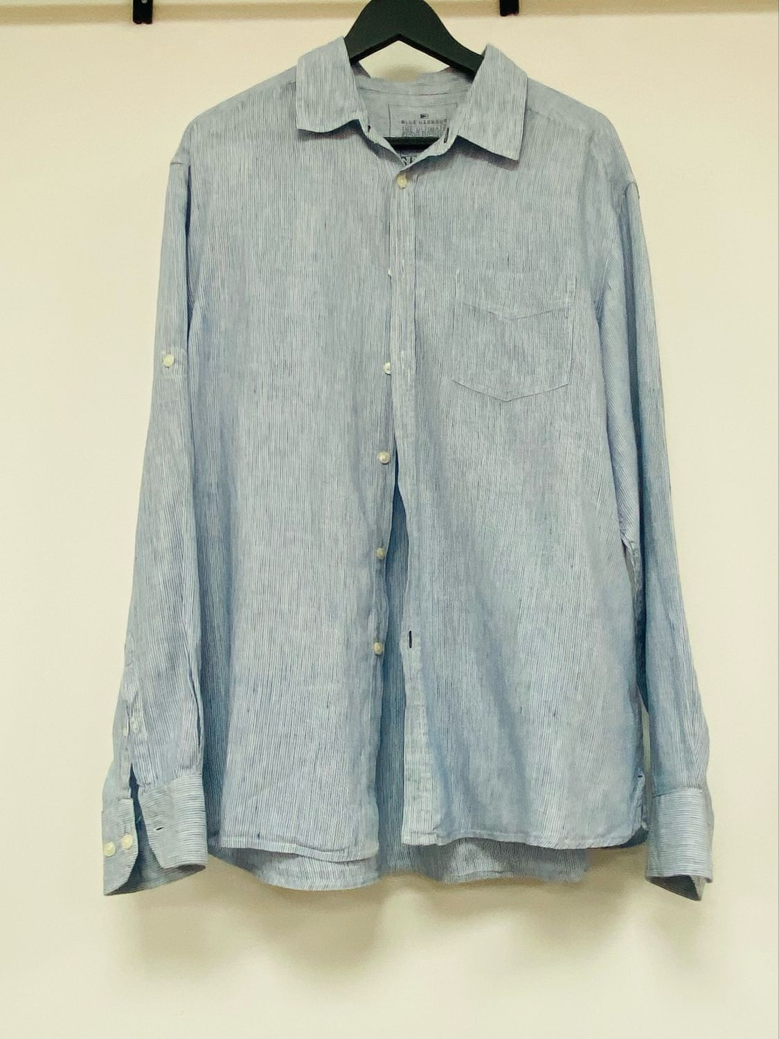 M&amp;S 100% linen shirt size XL