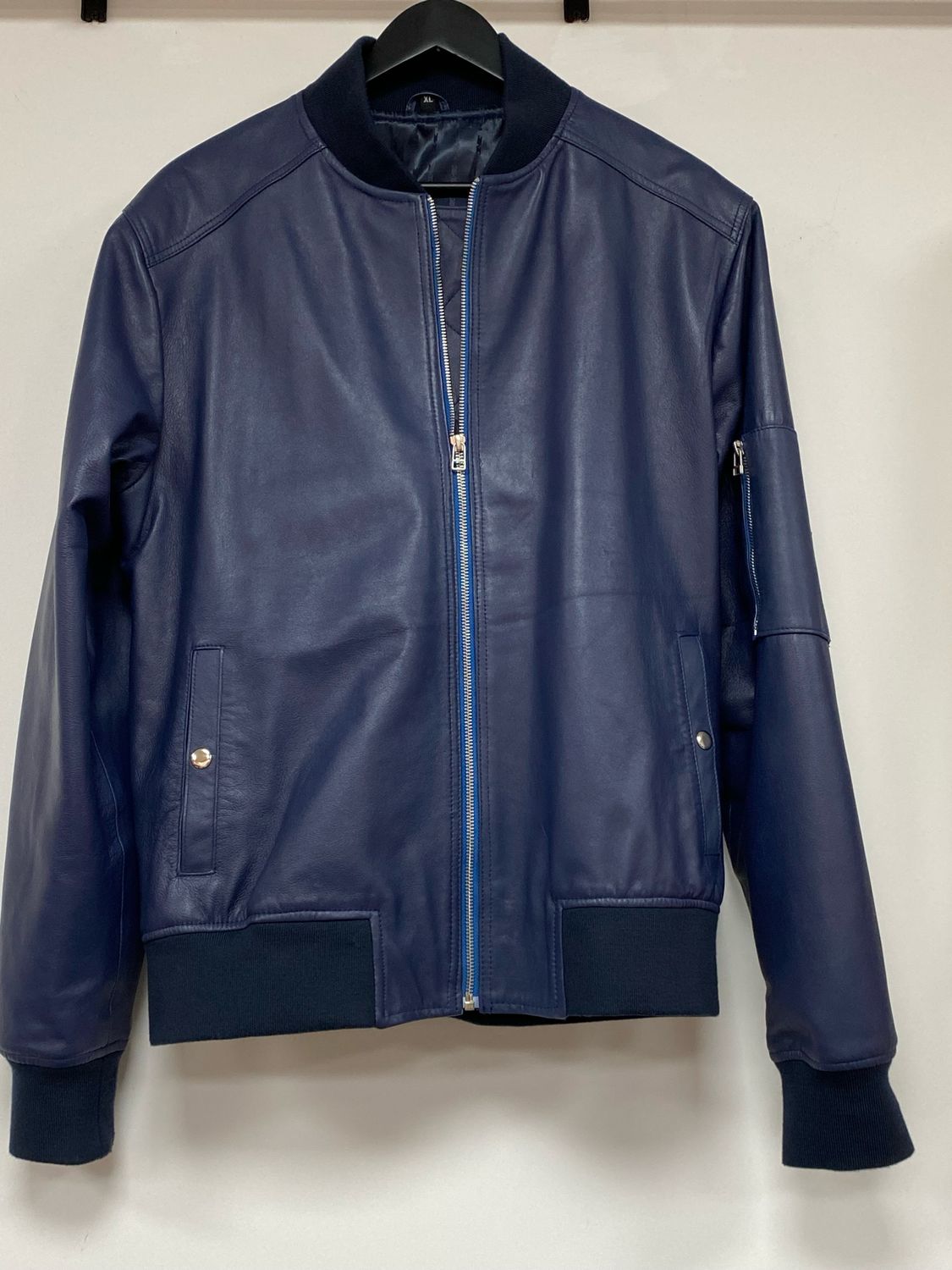 Real leather jacket size L/XL