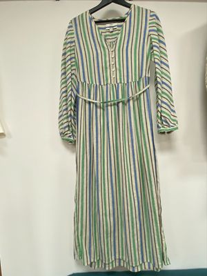 M&amp;S linen blend maxi dress size 10(UK)