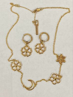 WHISTLES set necklace and earrings