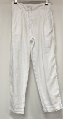 M&amp;S 100%  linen trousers size 10 Short fit