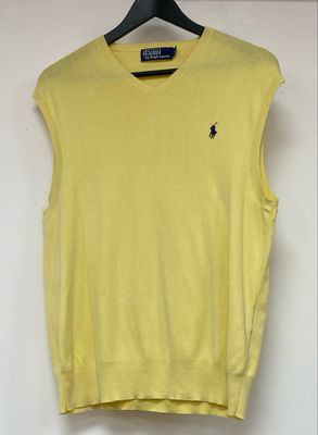 RALPH LAUREN Polo cotton vest size S