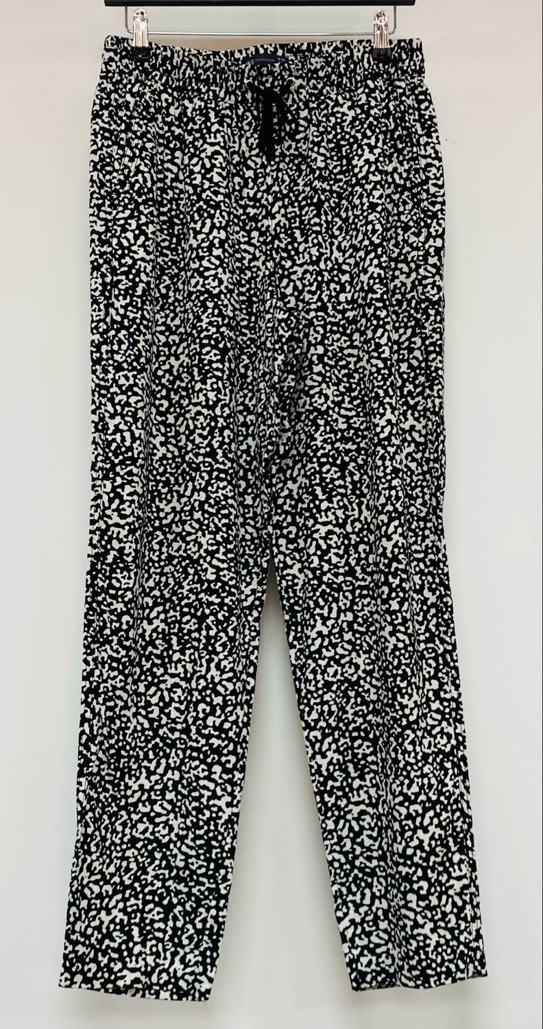 M&amp;S linen blend trousers size 10 R