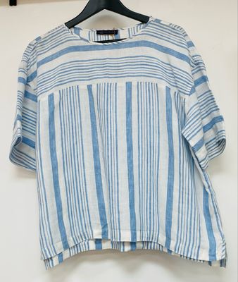 M&amp;S COLLECTION 100% linen top size 14(UK)