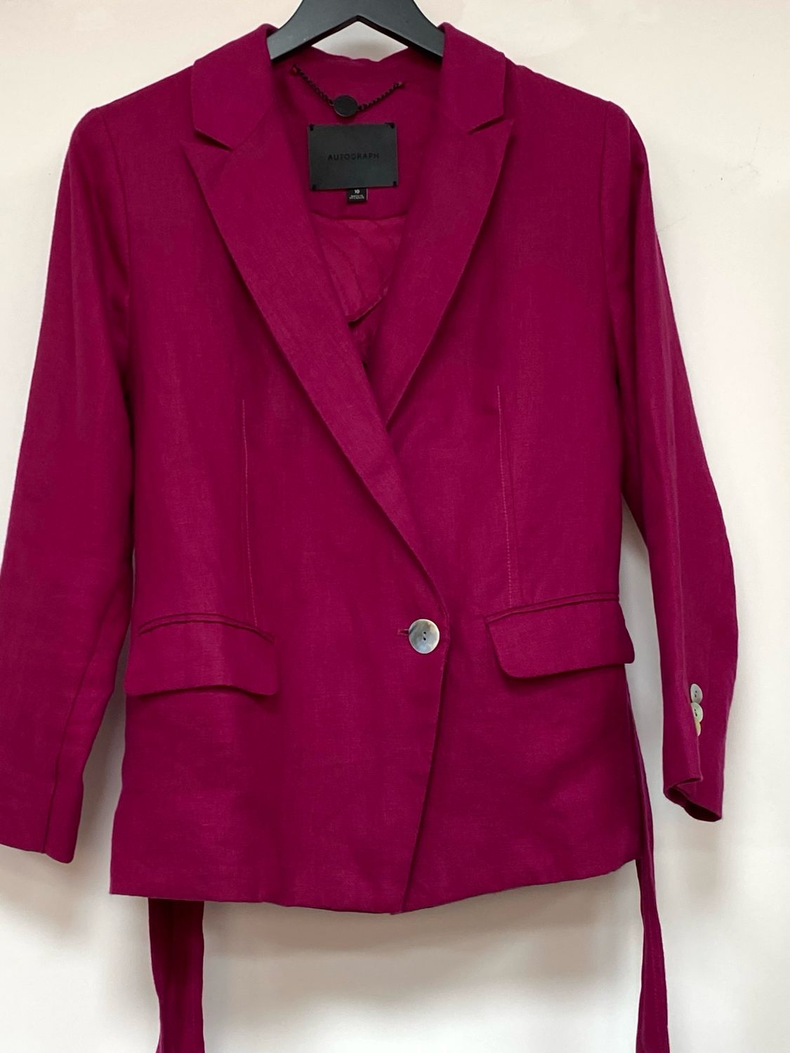 AUTOGRAPH 100% linen blazer/jacket size 10(UK)
