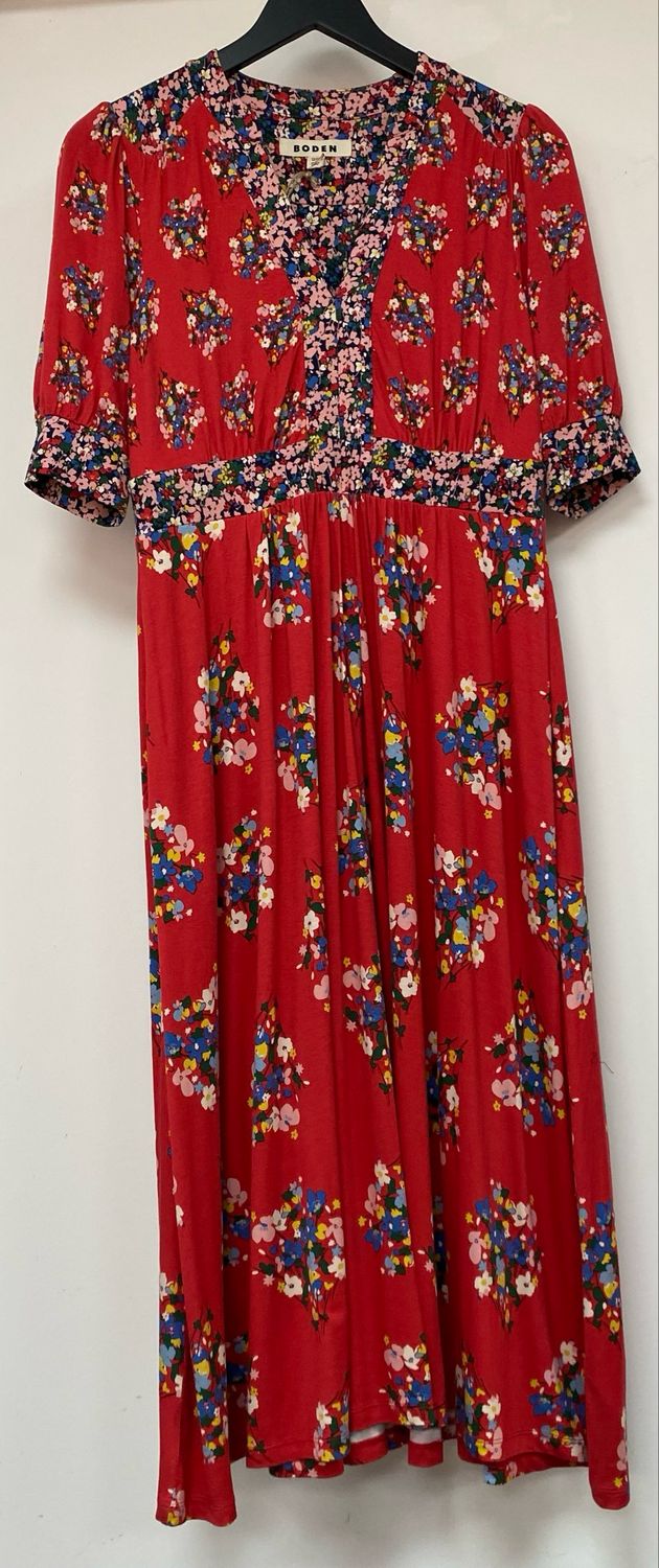 BODEN floral dress size 10P