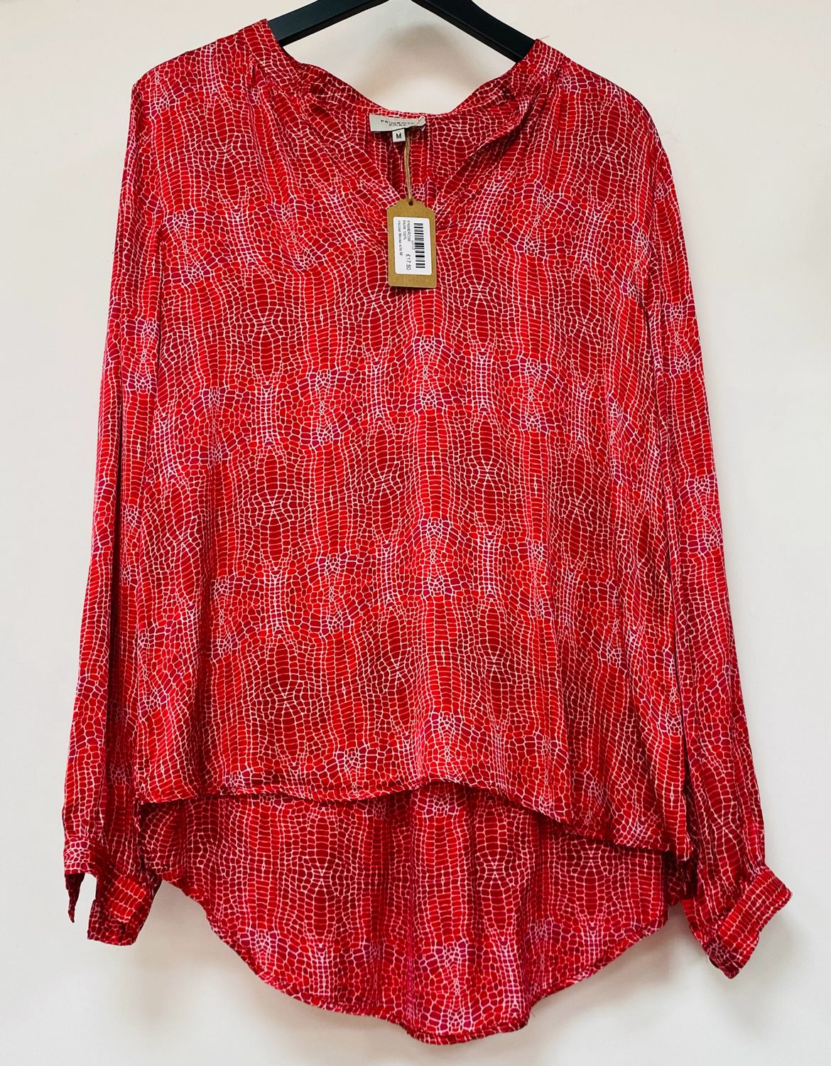 PRIMEROSE PARK 100% viscose blouse size M