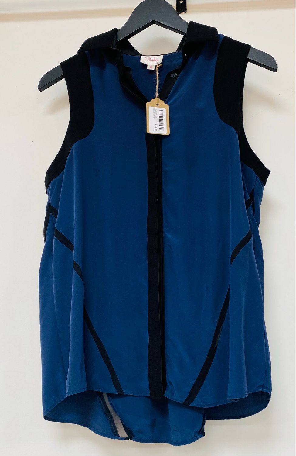 PARKER silk blouse size M