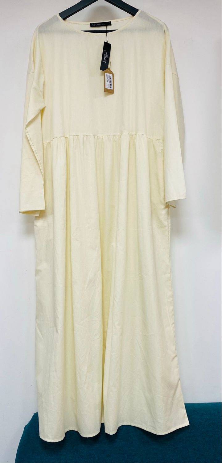 ZANZEA 100% cotton long dress size L