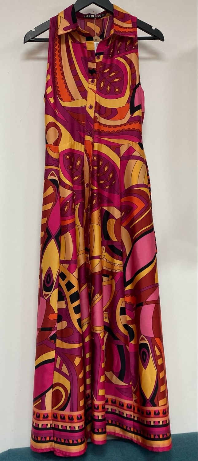 GIRL IN MIND vibrant dress size 8(UK)