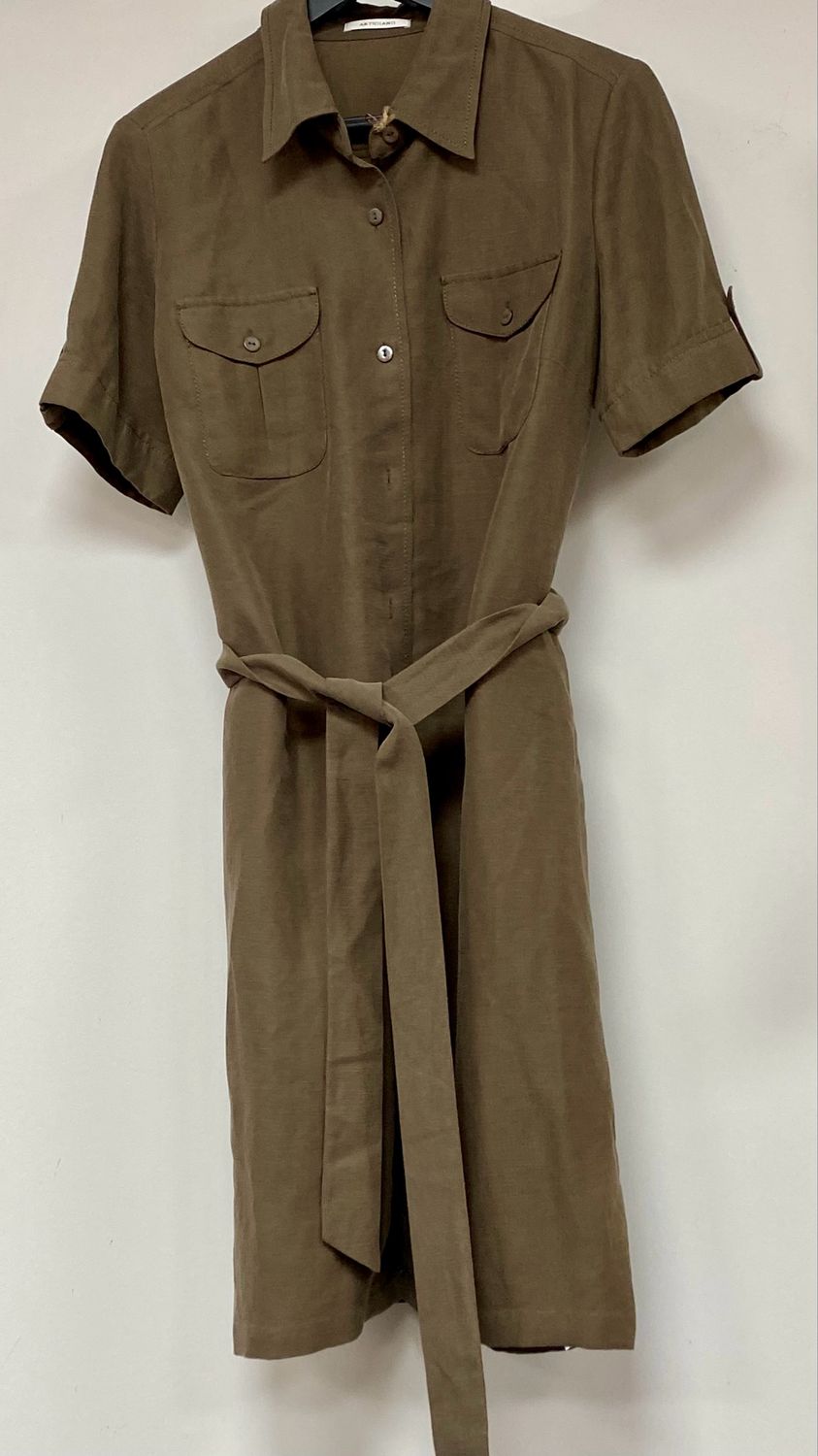 ARTIGIANO button up dress size 12(UK)