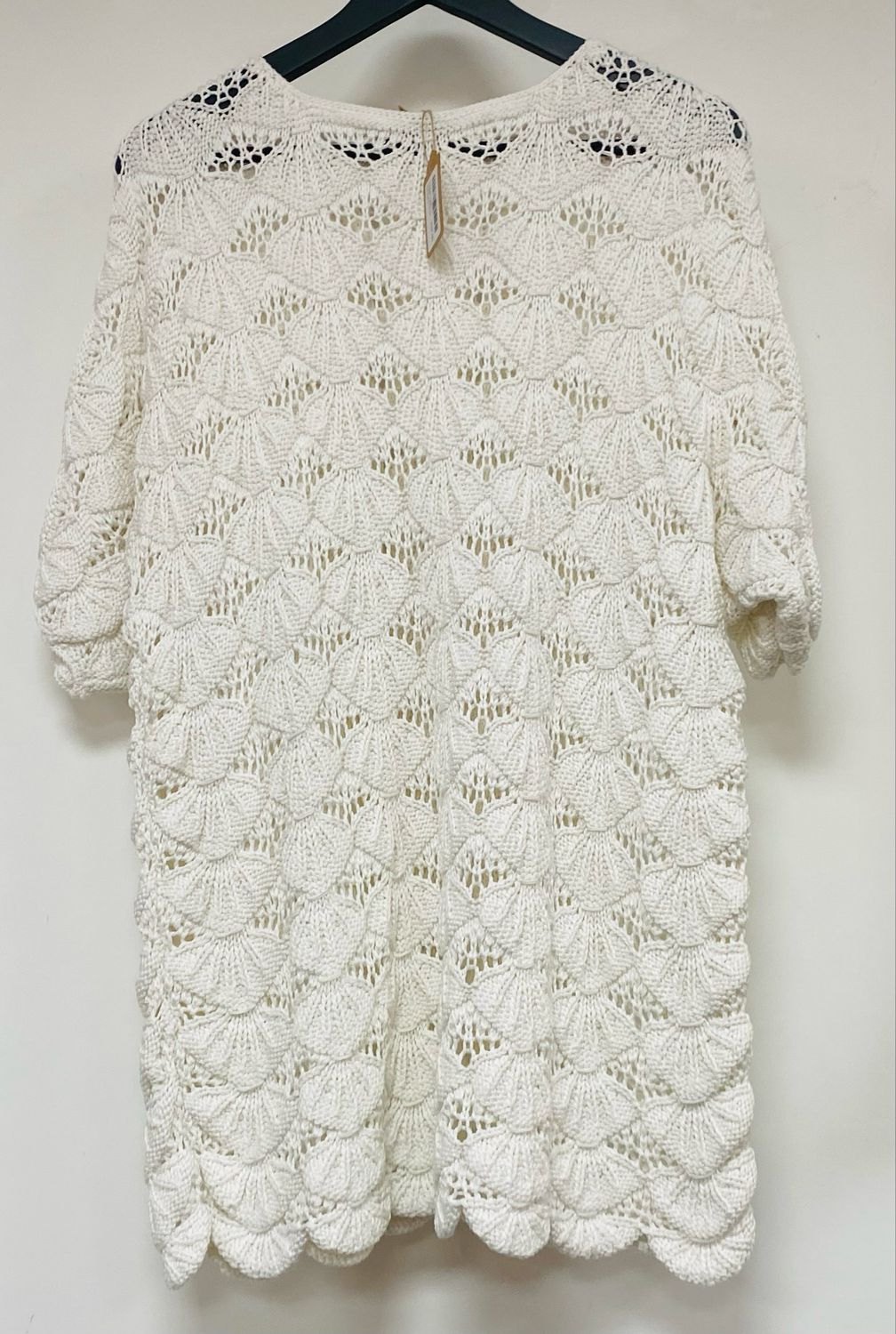 Vintage 100% cotton Peruvian handmade top size L