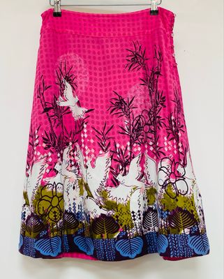 WHITE STUFF reversible viscose skirt size 10