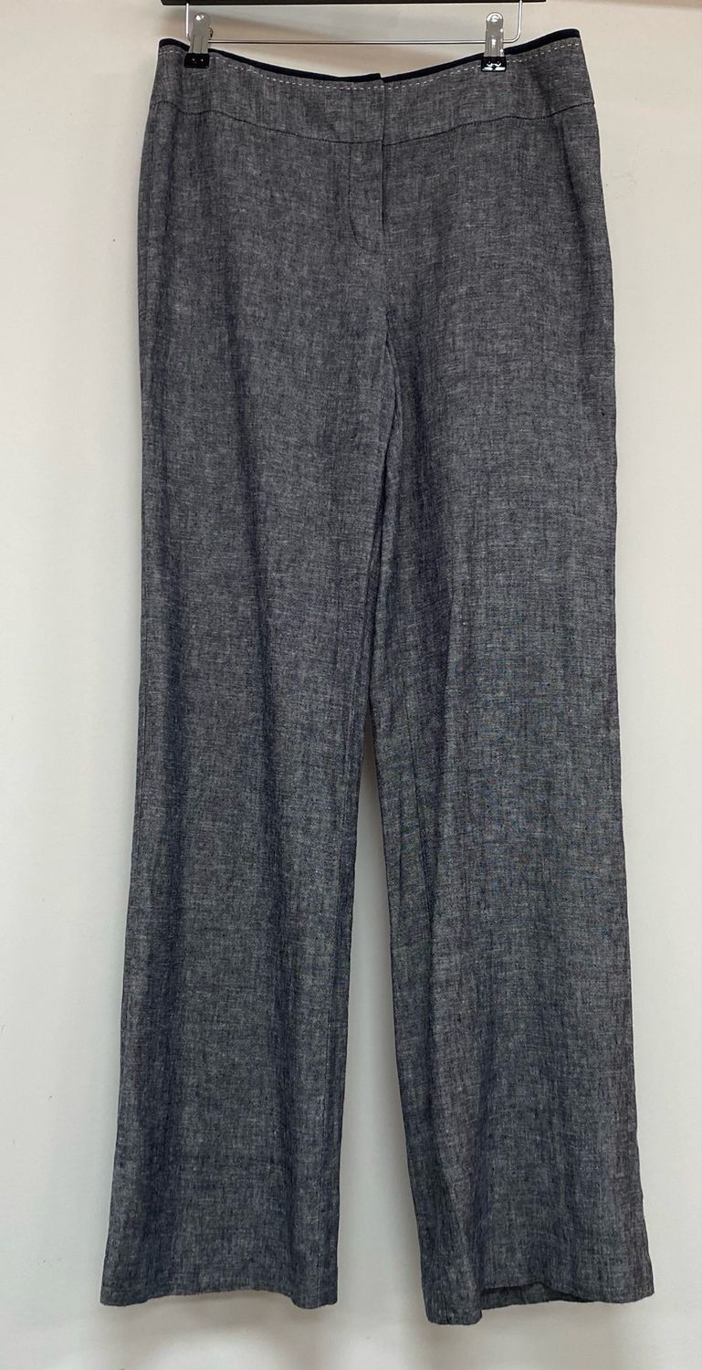 M&amp;S linen blend trousers size 12(UK)