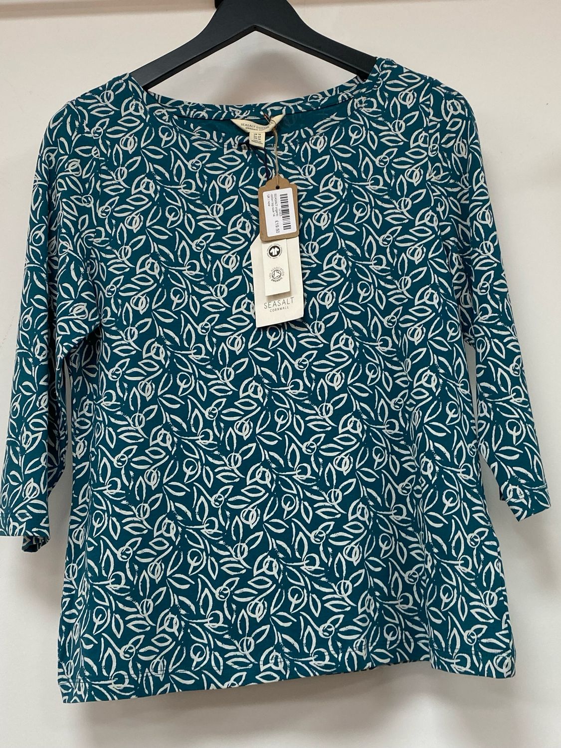 SEASALT organic cotton top size 14 UK / new