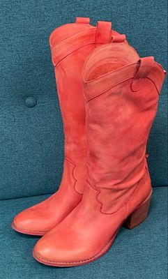 PRATESI Italian genuine leather boots size 39 (6 UK)