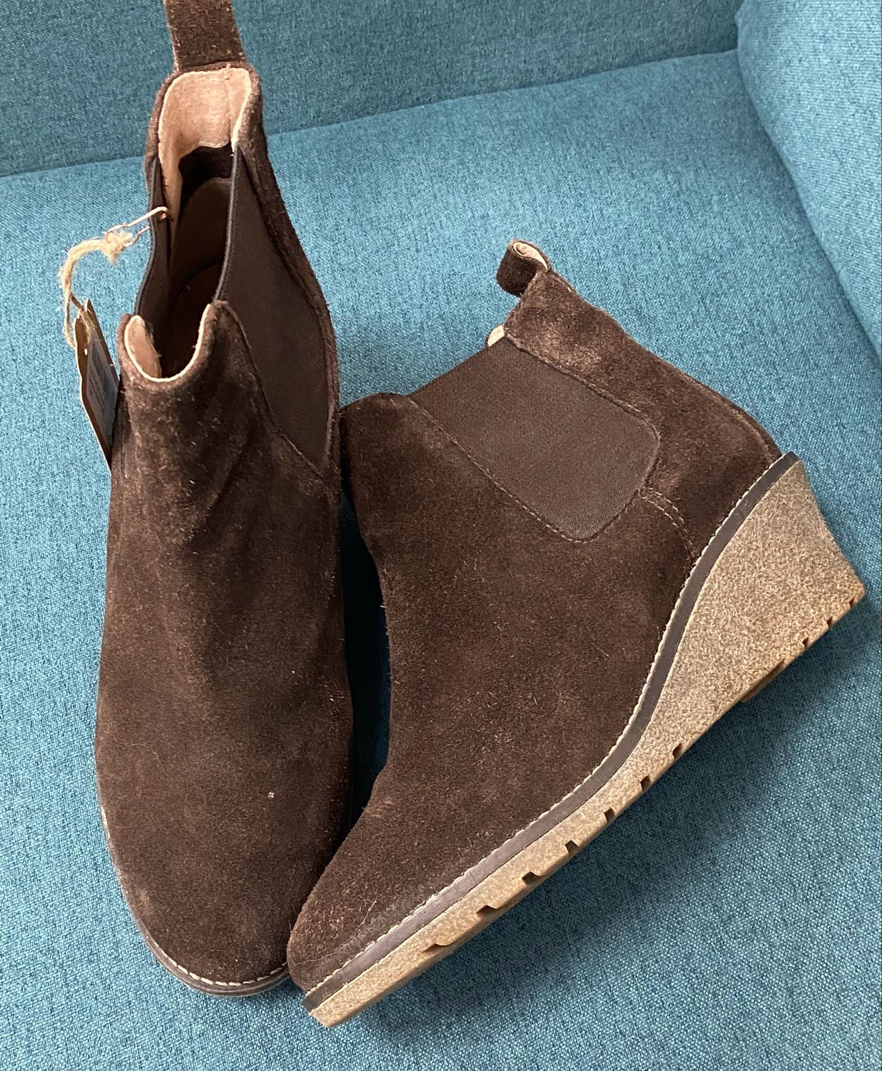 FATFACE suede boots size 6 UK (39)