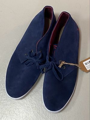 FRED PERRY suede shoes size 9.5 UK