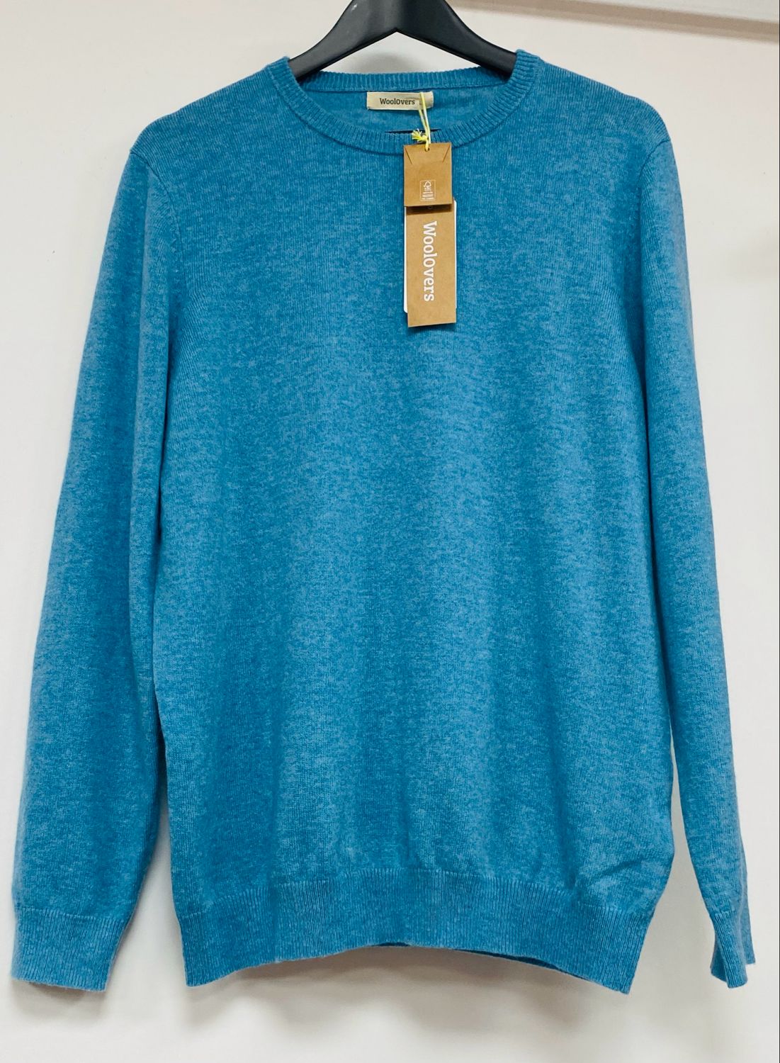 WOOLOVERS wool/cashmere men jumper size L