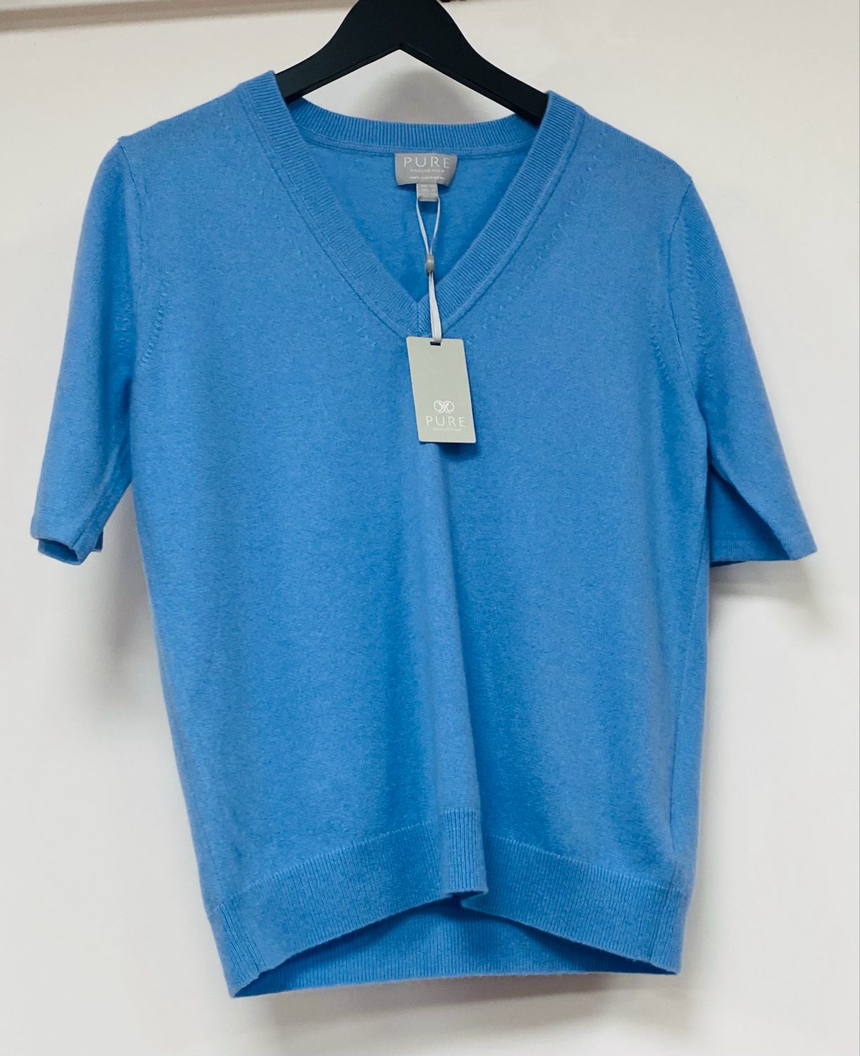 PURE 100% cashmere jumper size 12 UK / new
