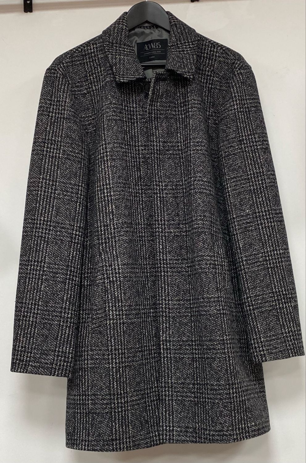 ACW85 wool blend  men coat size L