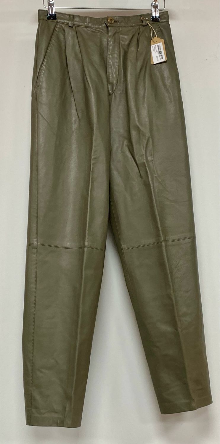 Real Leather 1980s trousers size XS/S