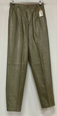 Real Leather 1980s trousers size XS/S