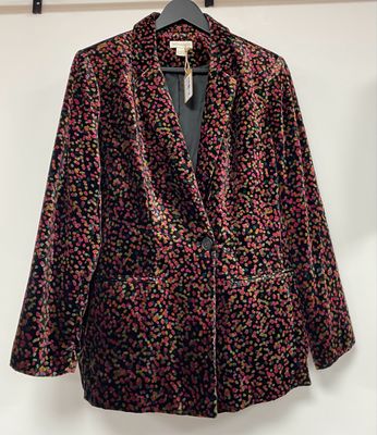 MONSOON velvet blazer size 16 UK