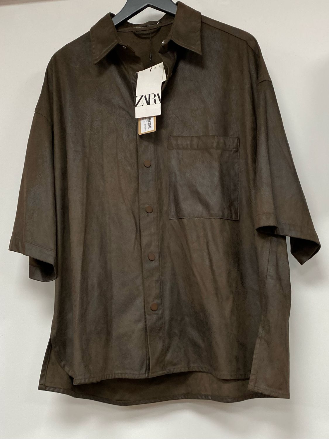 ZARA washed effect shirt size M / new condition