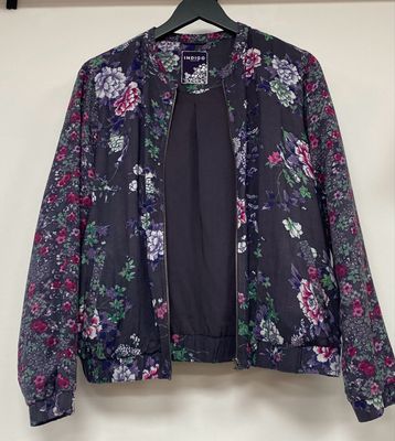 INDIGO lightweight jacket size 14 UK