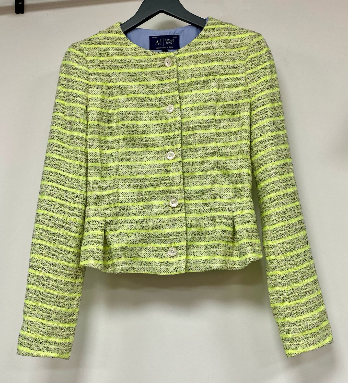 ARMANI JEANS jacket size 12 UK / new condition